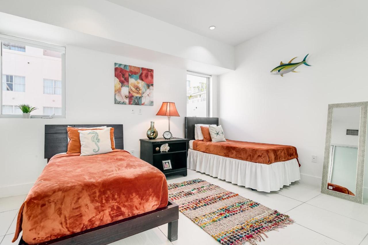 2Bedroom 2Bath Loft Exclusive Rooftop&Jacuzzi,1Block From Beach Miami Beach Exterior photo