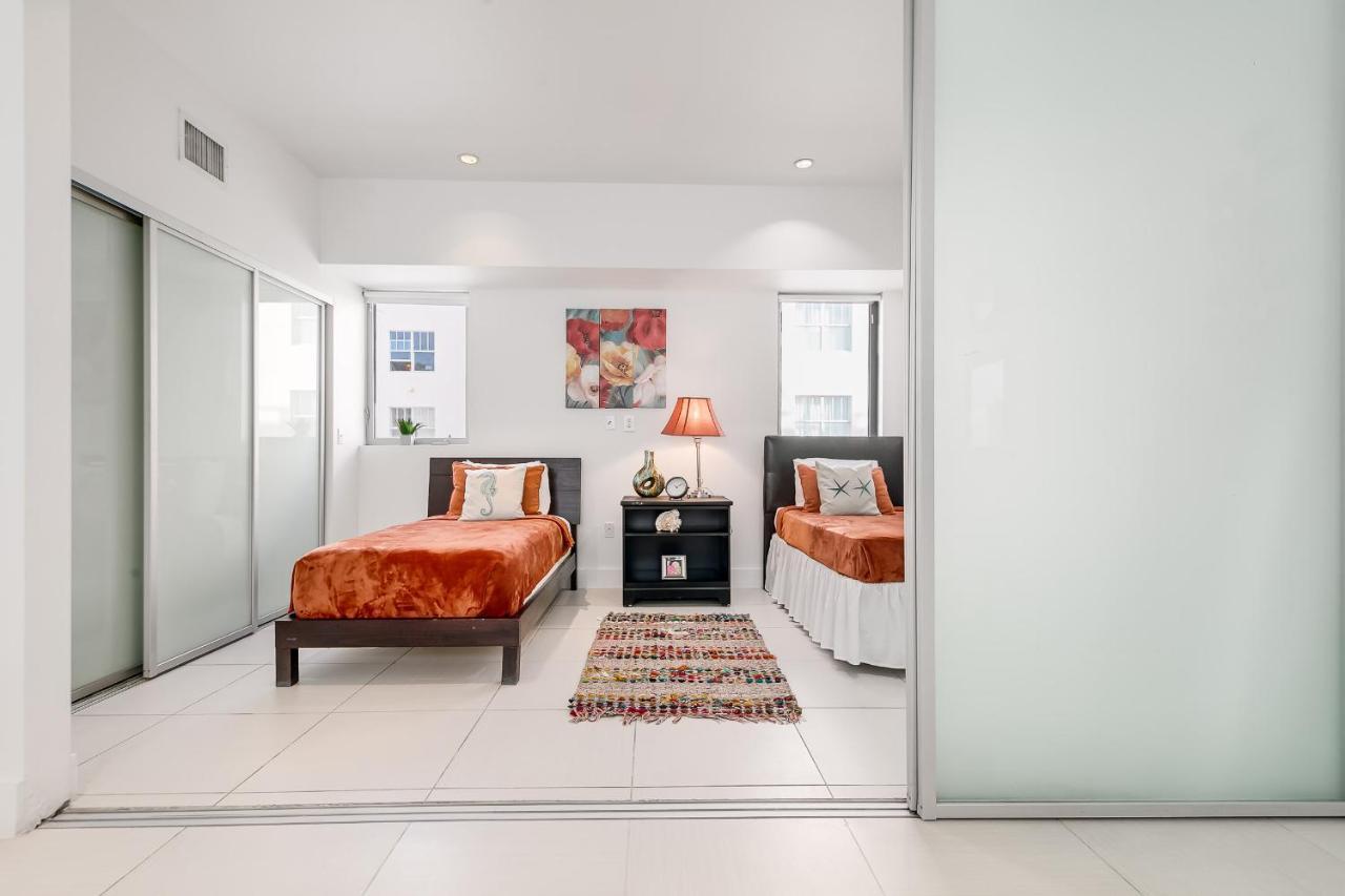 2Bedroom 2Bath Loft Exclusive Rooftop&Jacuzzi,1Block From Beach Miami Beach Exterior photo