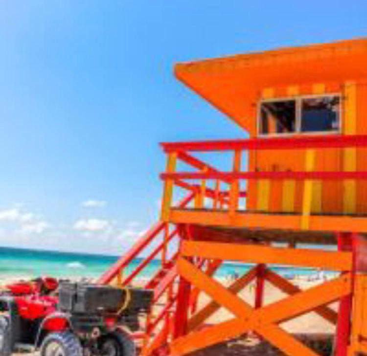 2Bedroom 2Bath Loft Exclusive Rooftop&Jacuzzi,1Block From Beach Miami Beach Exterior photo