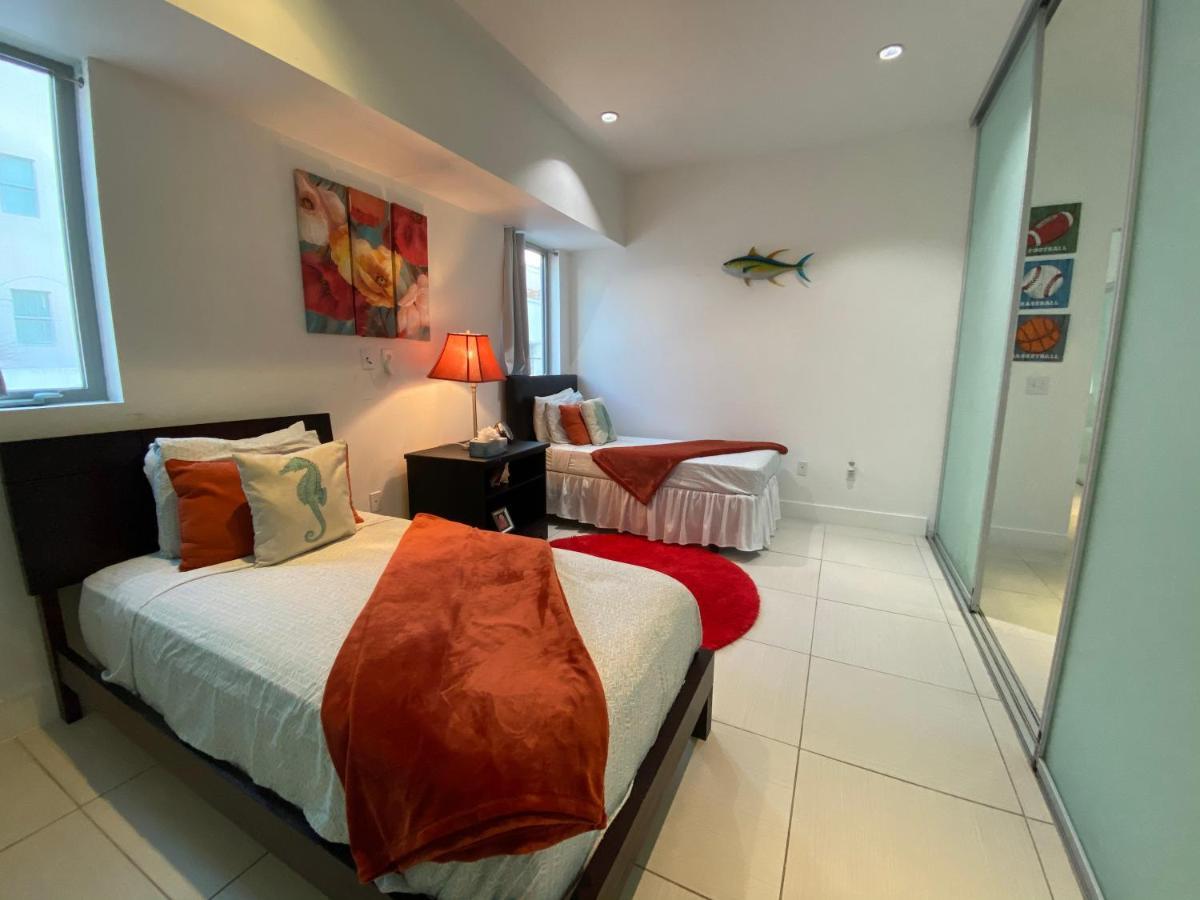 2Bedroom 2Bath Loft Exclusive Rooftop&Jacuzzi,1Block From Beach Miami Beach Exterior photo